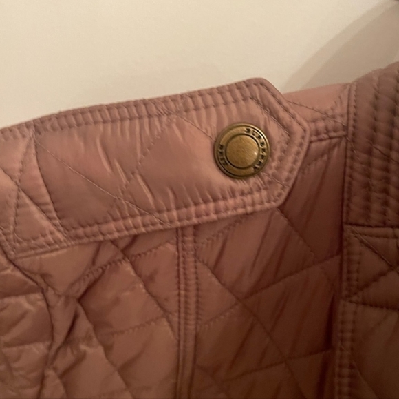 AUTH BURBERRY Quilted Nova Check Plaid lined jacket SIZE SMALL - Picture 5 of 8